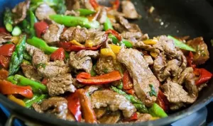 Tumis Daging Saus Tiram