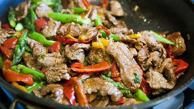 Tumis Daging Saus Tiram