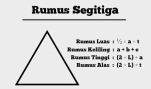 Rumus keliling segitiga