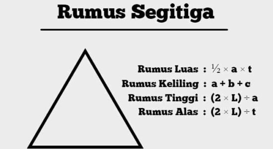Rumus keliling segitiga